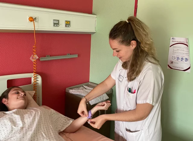 Pose bracelet CareLink